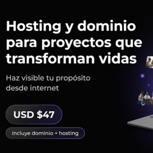 Hosting y dominio — Donación sitio web